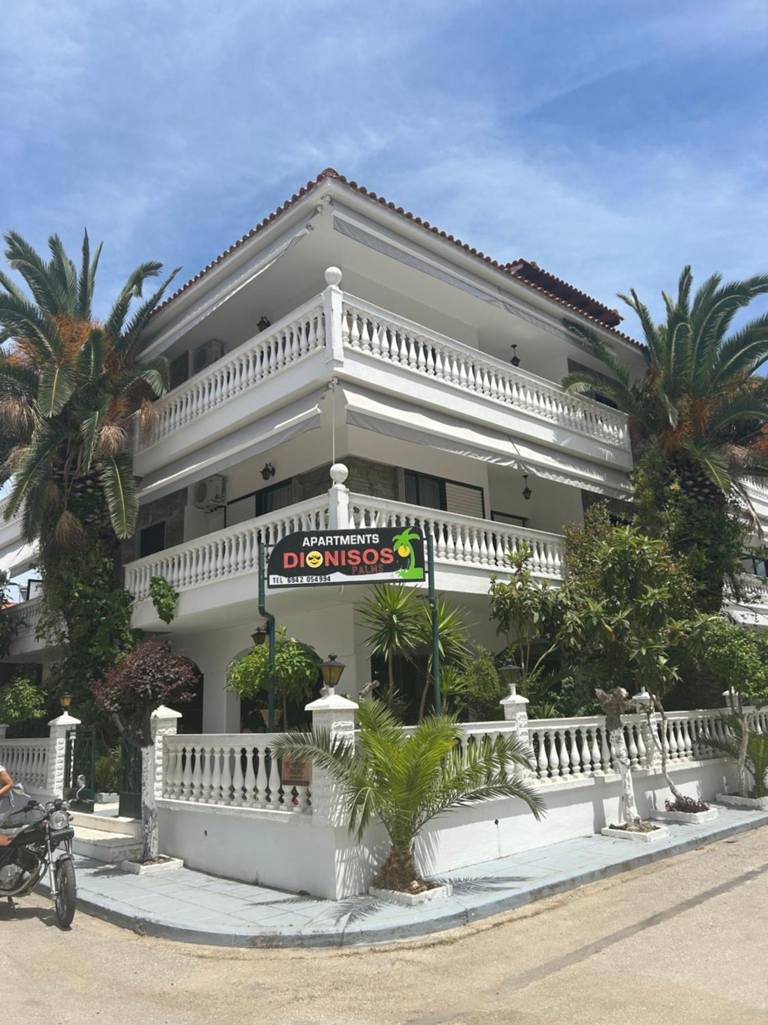 Dionisos Palms Apartments Paralia Dionisiou Exterior foto